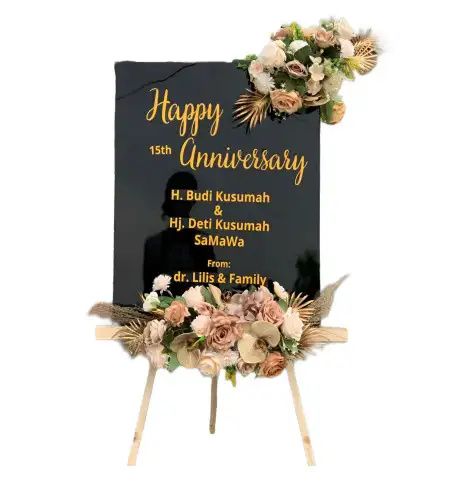 Papan Bunga Akrilik Rawasari