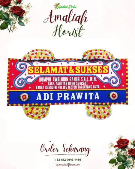 Papan Bunga Ucapan Selamat Rawasari
