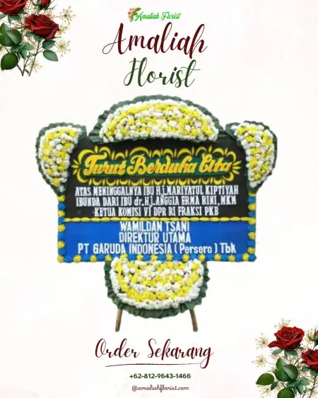 Papan Bunga Duka Rawasari